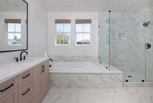 Plan 2 Model Home Bathroom